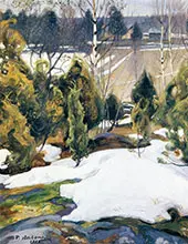 The Last Snow 1908 By Pekka Halonen