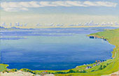 Lake Geneva from Chexbres 1904 By Ferdinand Hodler