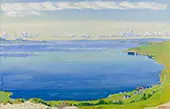 Lake Geneva from Chexbres 1904 By Ferdinand Hodler