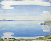Lake Geneva from Chexbres 1905 By Ferdinand Hodler