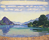 Lake Thun from Leissigen 1904 By Ferdinand Hodler
