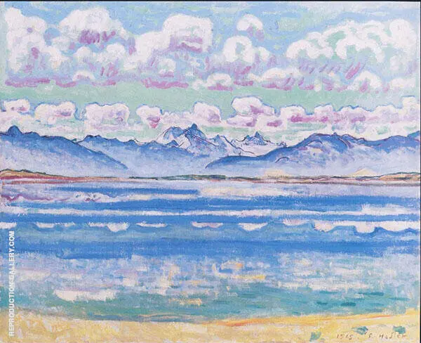 Weisshorn from Montana 1915 By Ferdinand Hodler