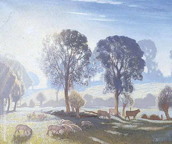 Misty Morning By Sir George Clausen