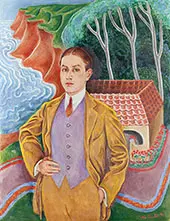 Portrait of Rolf de Mare c1910 By Nils Dardel