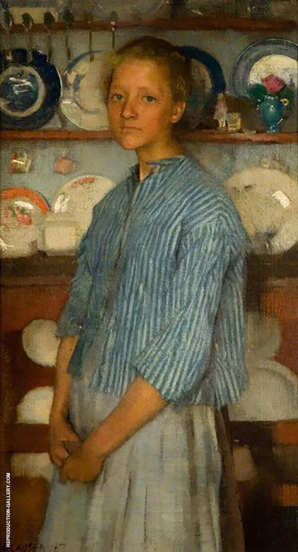 Normandy Peasant 1887 By Sir George Clausen