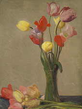 Still Life with Tulips 1920 By Sir George Clausen