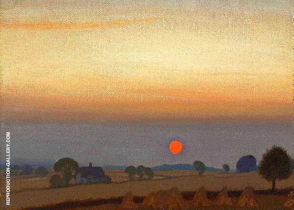 Sunset By Sir George Clausen