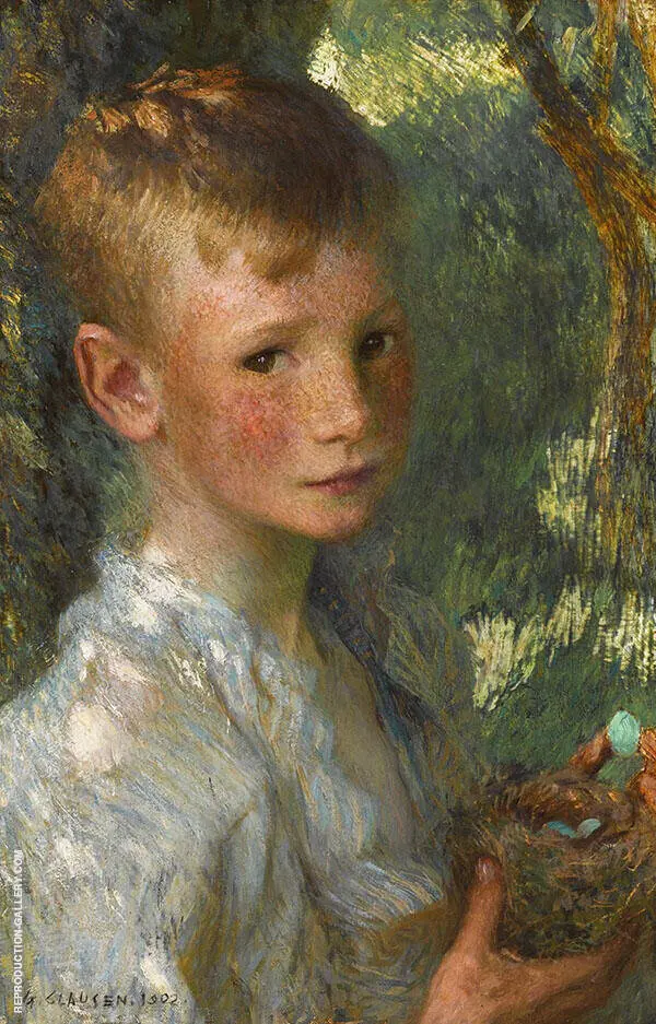 The Bird's Nest By Sir George Clausen