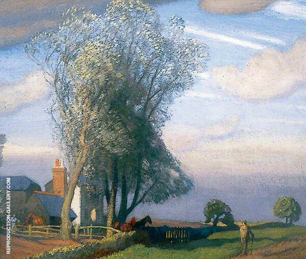 Willow Tree Farm By Sir George Clausen