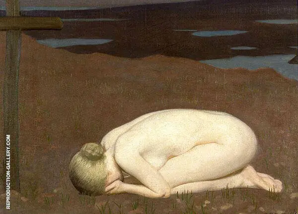 Youth Mourning By Sir George Clausen