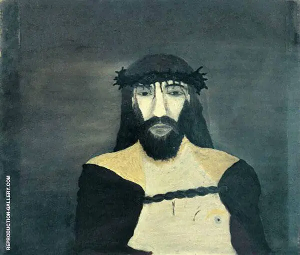 Christ Crowned with Thorns 1938 By Horace Pippin