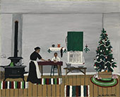 Christmas Morning Breakfast 1945 By Horace Pippin