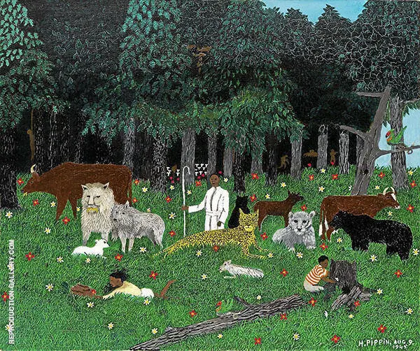 Holy Mountain III 1945 By Horace Pippin