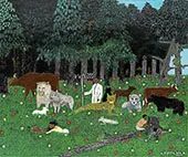 Holy Mountain III 1945 By Horace Pippin