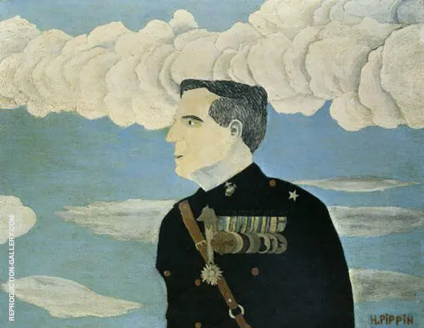 Major General Smedley D Butler 1937 By Horace Pippin