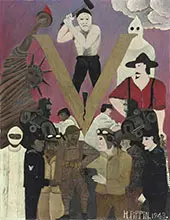Mr Prejudice 1943 By Horace Pippin