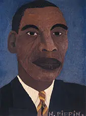 Self Portrait I 1944 By Horace Pippin