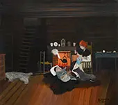 Six O'Clock 1940 By Horace Pippin