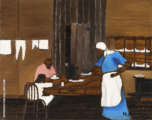 Supper Time c1940 By Horace Pippin