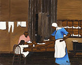 Supper Time c1940 By Horace Pippin