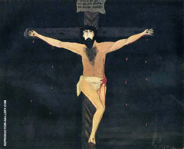 The Crucifixion 1943 By Horace Pippin