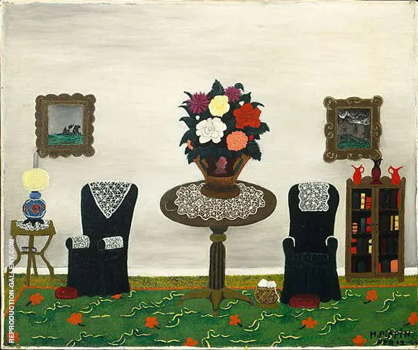 Victorian Interior II 1945 By Horace Pippin