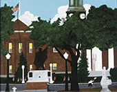 West Chester Court House 1940 By Horace Pippin
