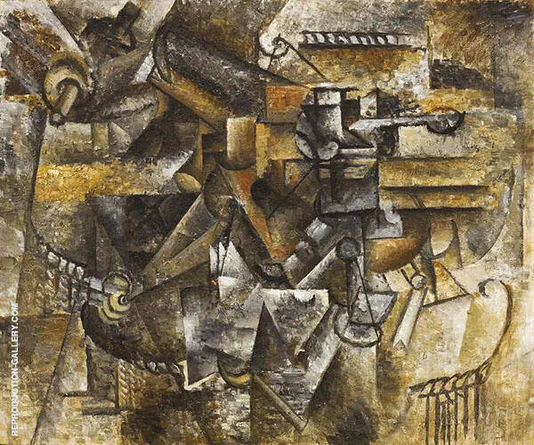 Glass of Absinthe 1911 By Pablo Picasso