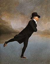 The Skating Minister 1795 By Sir Henry Raeburn