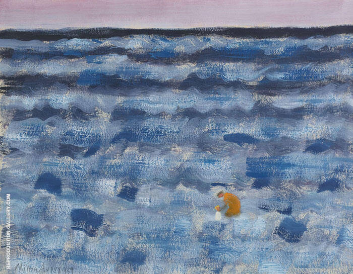 small figures by Milton Avery | Oil Painting Reproduction