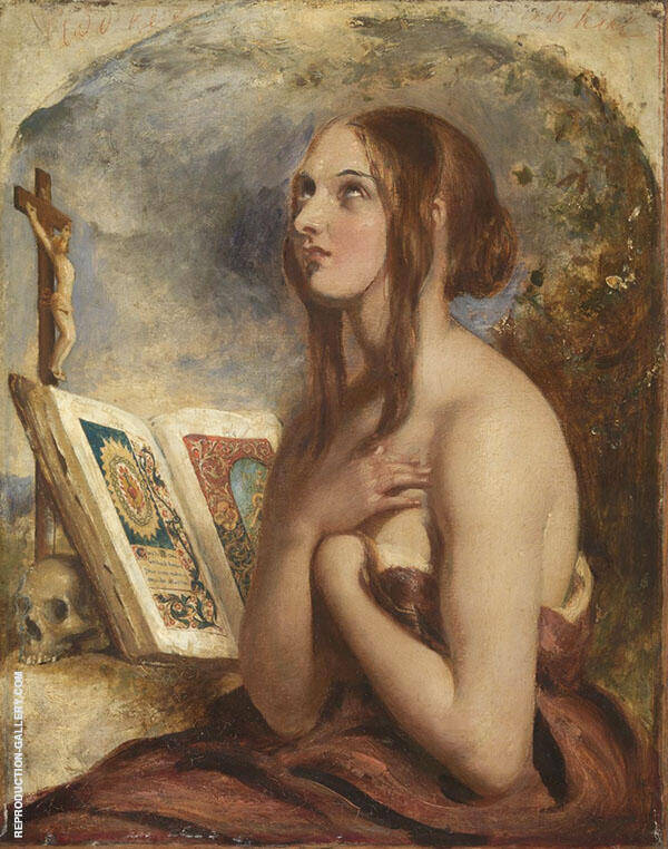 The Magdalen 1842 by William Etty | Oil Painting Reproduction