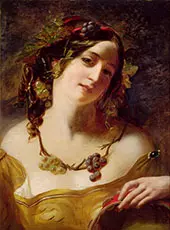 A Bacchante By William Etty
