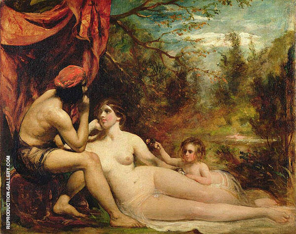 A Family of The Forest by William Etty | Oil Painting Reproduction