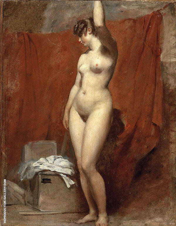 A Female Nudde by William Etty | Oil Painting Reproduction