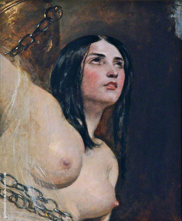 Andromeda c1830 by William Etty | Oil Painting Reproduction