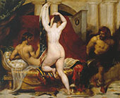 Candaules King of Lydia Shews his Wife by Stealth to Gyges One of his Ministers as She Goes to Bed 1830 By William Etty