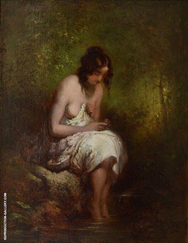 Female Nude by William Etty | Oil Painting Reproduction