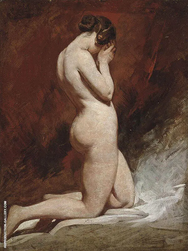 Kneeling Nude By William Etty