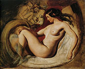 Study for Leda and The Swan c1840 By William Etty