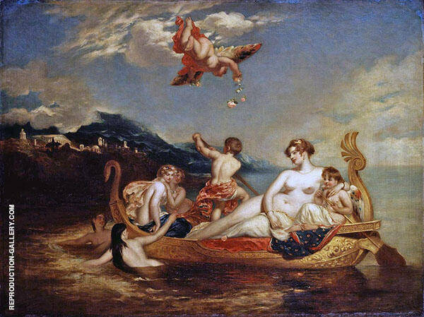 The Coral Finder Venus and her Youthful Satellites 1820 | Oil Painting Reproduction