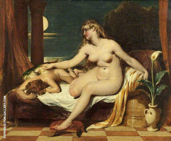 The Dawn of Love 1828 by William Etty | Oil Painting Reproduction