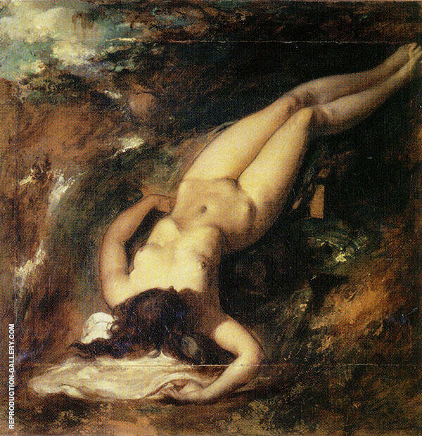 The Deluge c1835 by William Etty | Oil Painting Reproduction