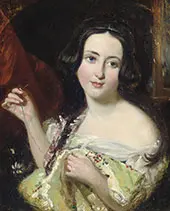 Untitled Portrait of a Woman By William Etty