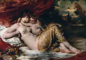 Venus and Cupid 1825 By William Etty