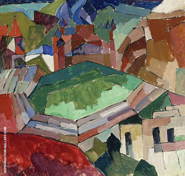 A Town in South Russia By Aristarkh Vasilyevich Lentulov