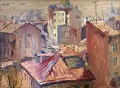 From The Workshop's Window 1930 By Aristarkh Vasilyevich Lentulov