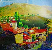 Landscape in Tuapse By Aristarkh Vasilyevich Lentulov