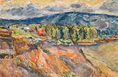 Zhiguli Mountains By Aristarkh Vasilyevich Lentulov