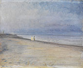 Beach Scene By Michael Peter Ancher
