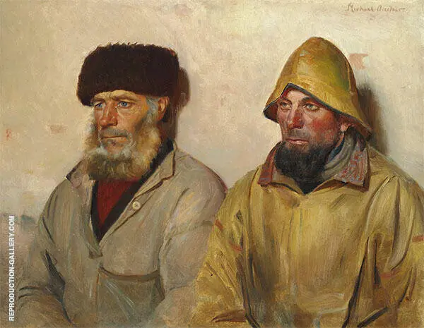 Two Fisherman from Skagen By Michael Peter Ancher